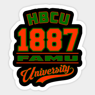 Famu Apparel Sticker